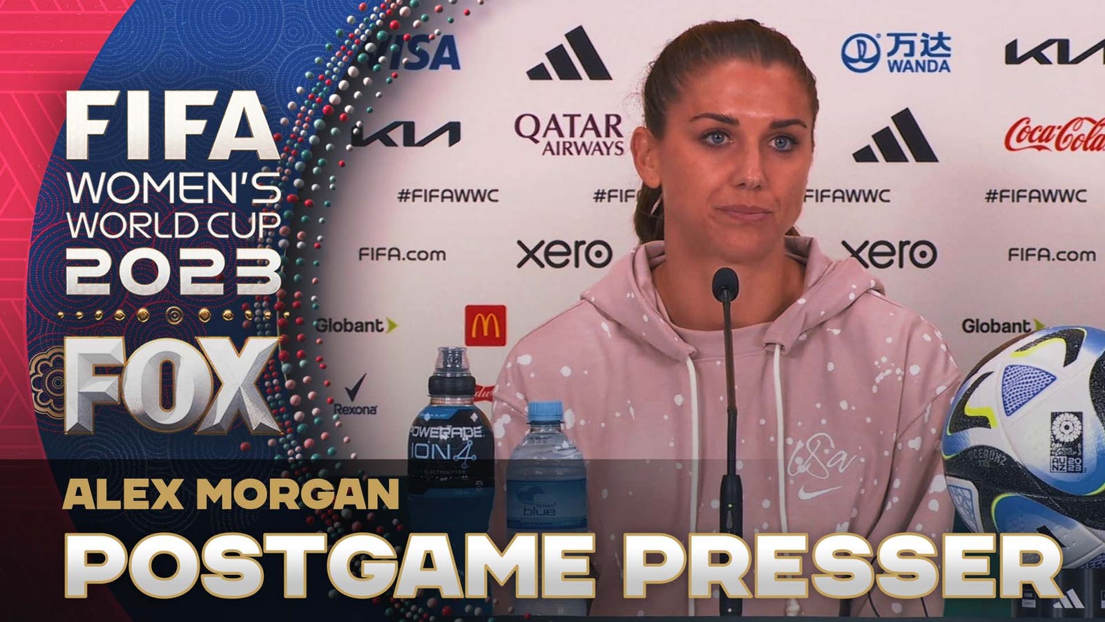 "We're not happy with the performance" - Alex Morgan 