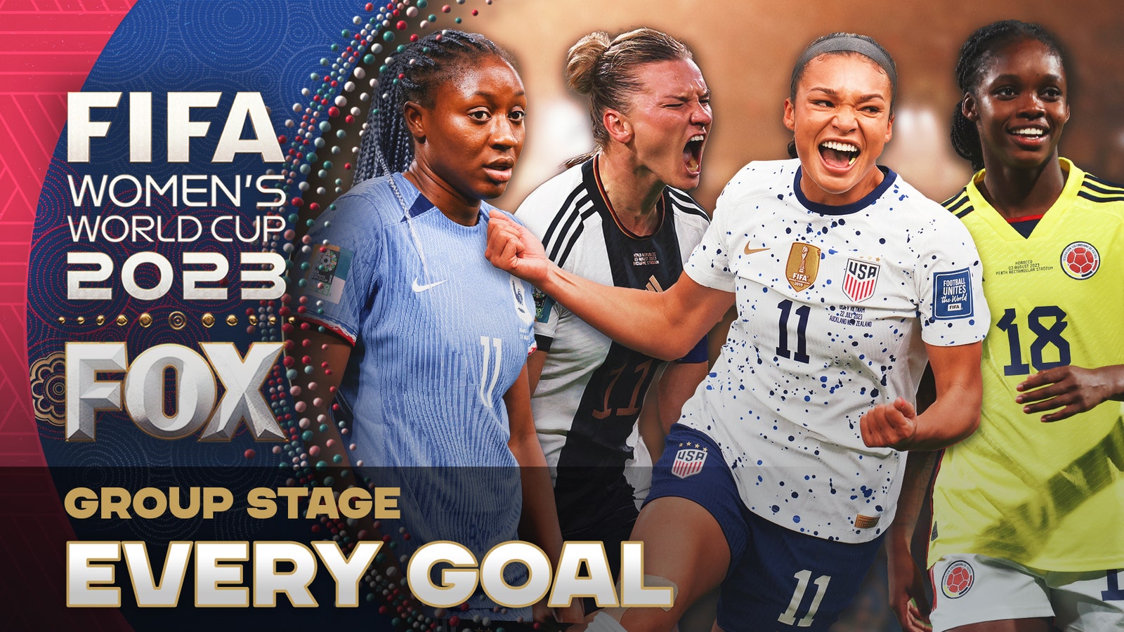 2023 FIFA Women's World Cup: Every goal of the group stage