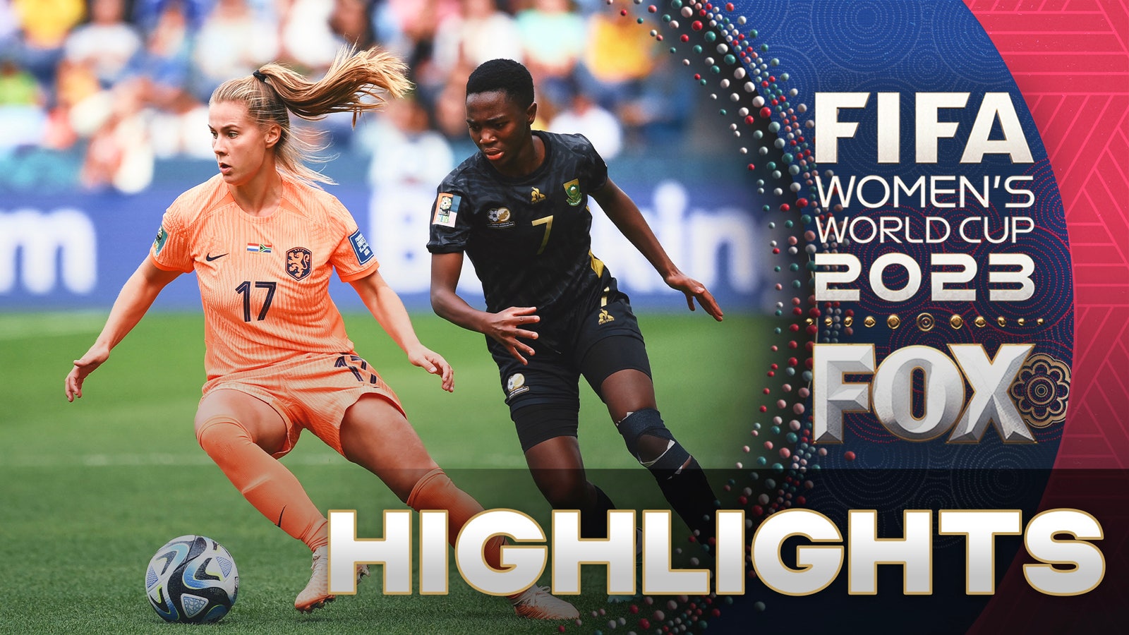 Highlights from the Netherlands' 2-0 win over South Africa
