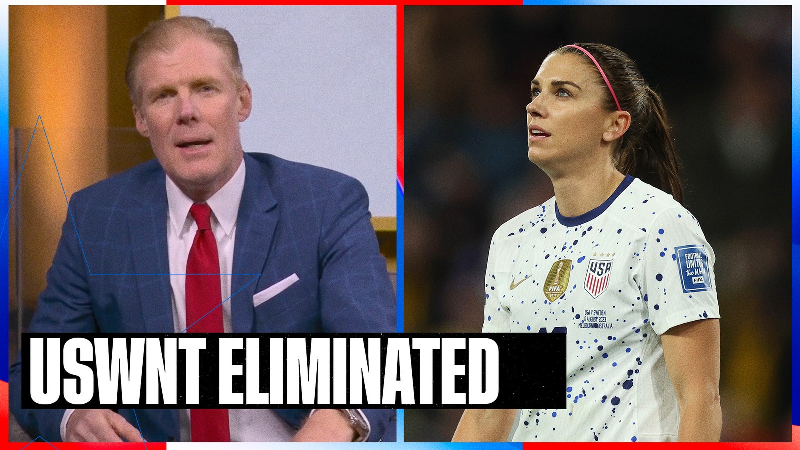 Alexi reacts to USWNT's HEARTBREAKING loss to Sweden in the 2023 FIFA Women's World Cup