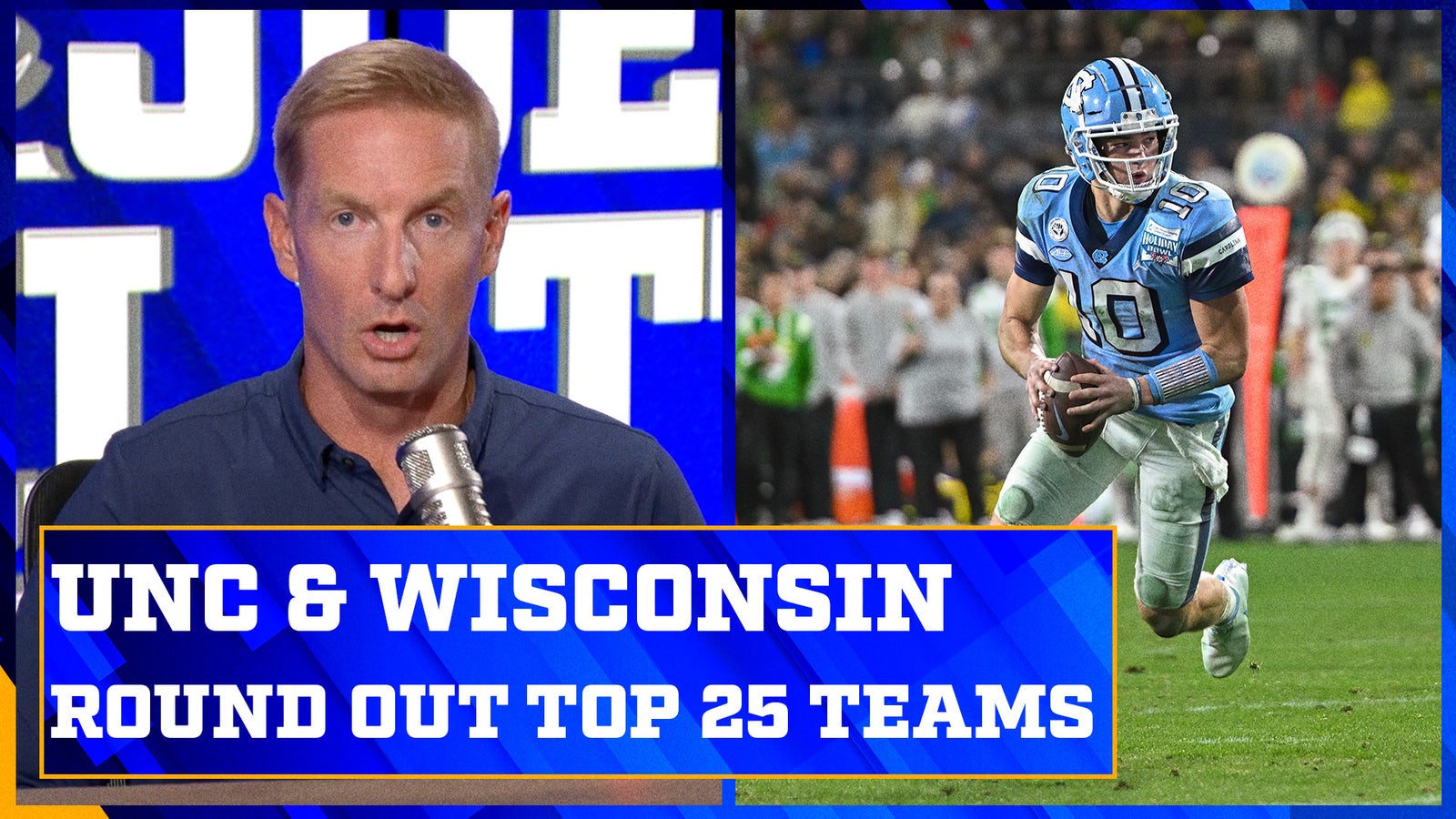 UNC, Iowa & UCLA round out Joel Klatt's top 25 preseason teams