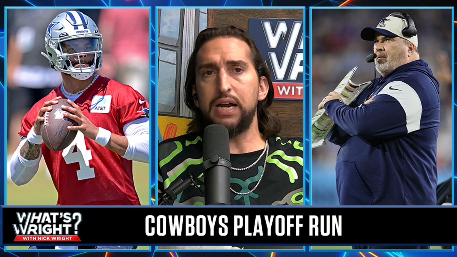Do the Cowboys' playoff hopes fall on Dak's shoulders? Nick Wright answers
