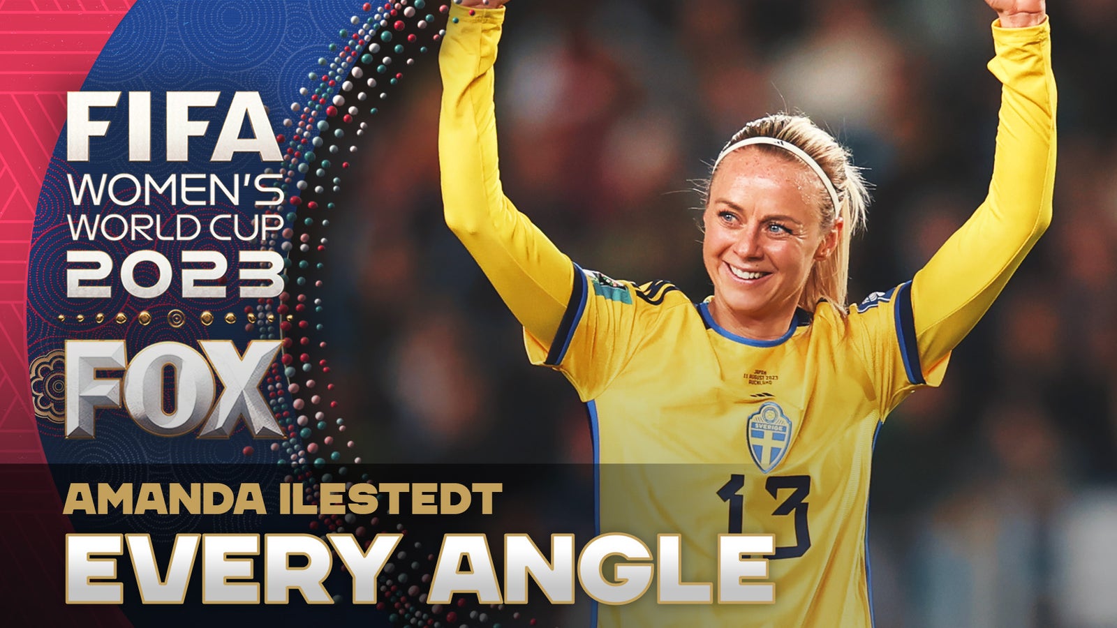 Amanda Ellstedt encontró una habilidad especial para anotar en el momento perfecto para Suecia
