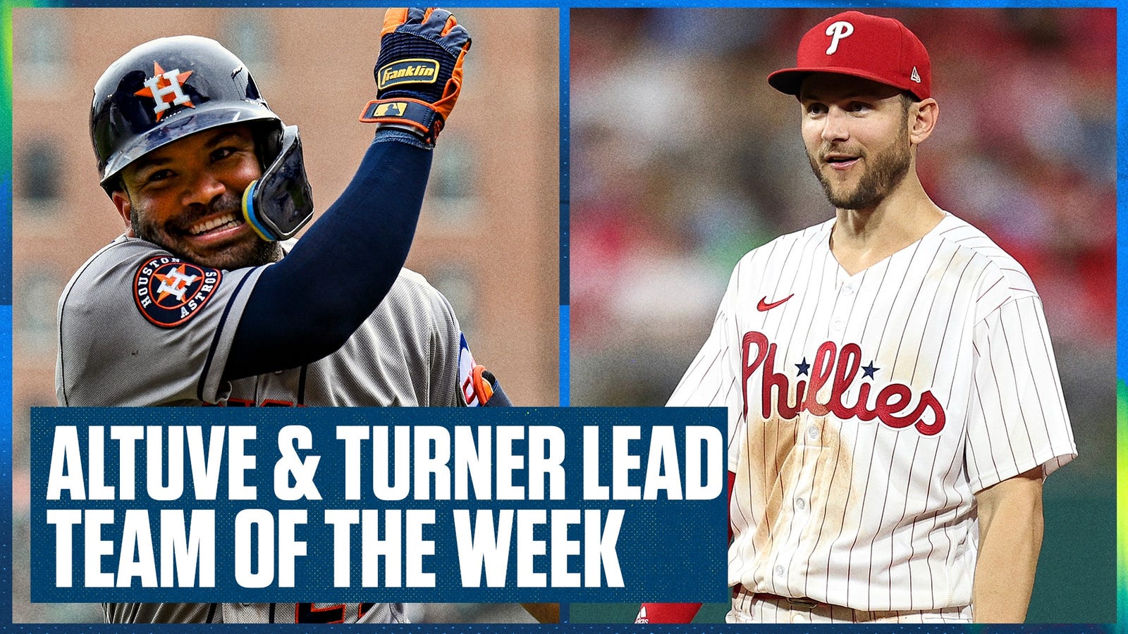 Houston Astros' Jose Altuve & Phillies' Trea Turner lead Team of the Week