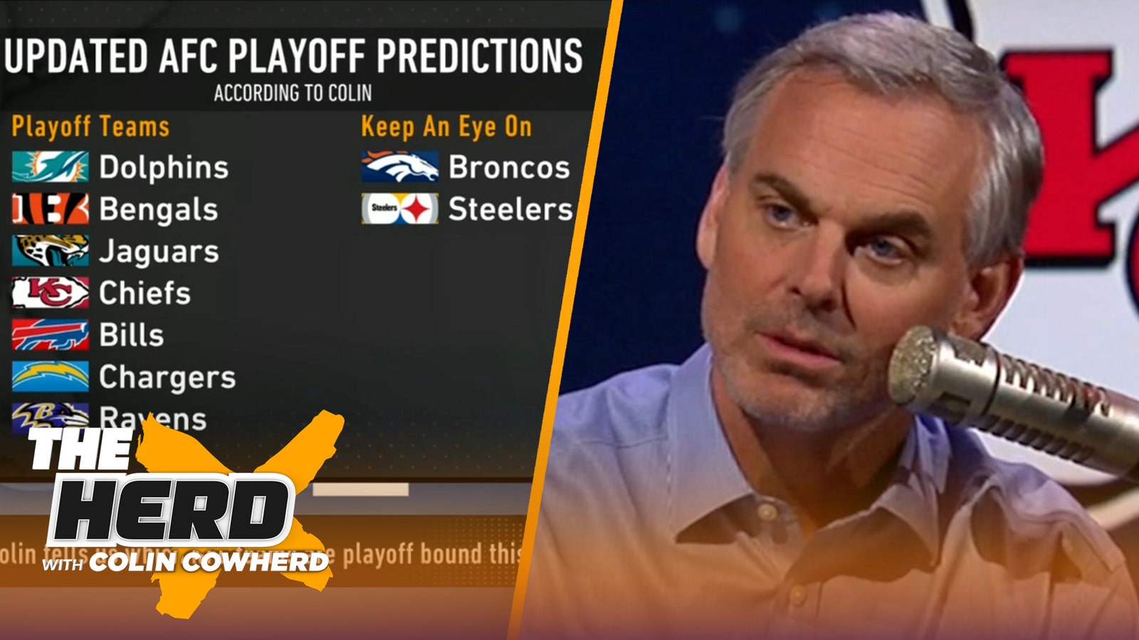 Colin Cowherd predicts which NFL teams are playoff bound this season 