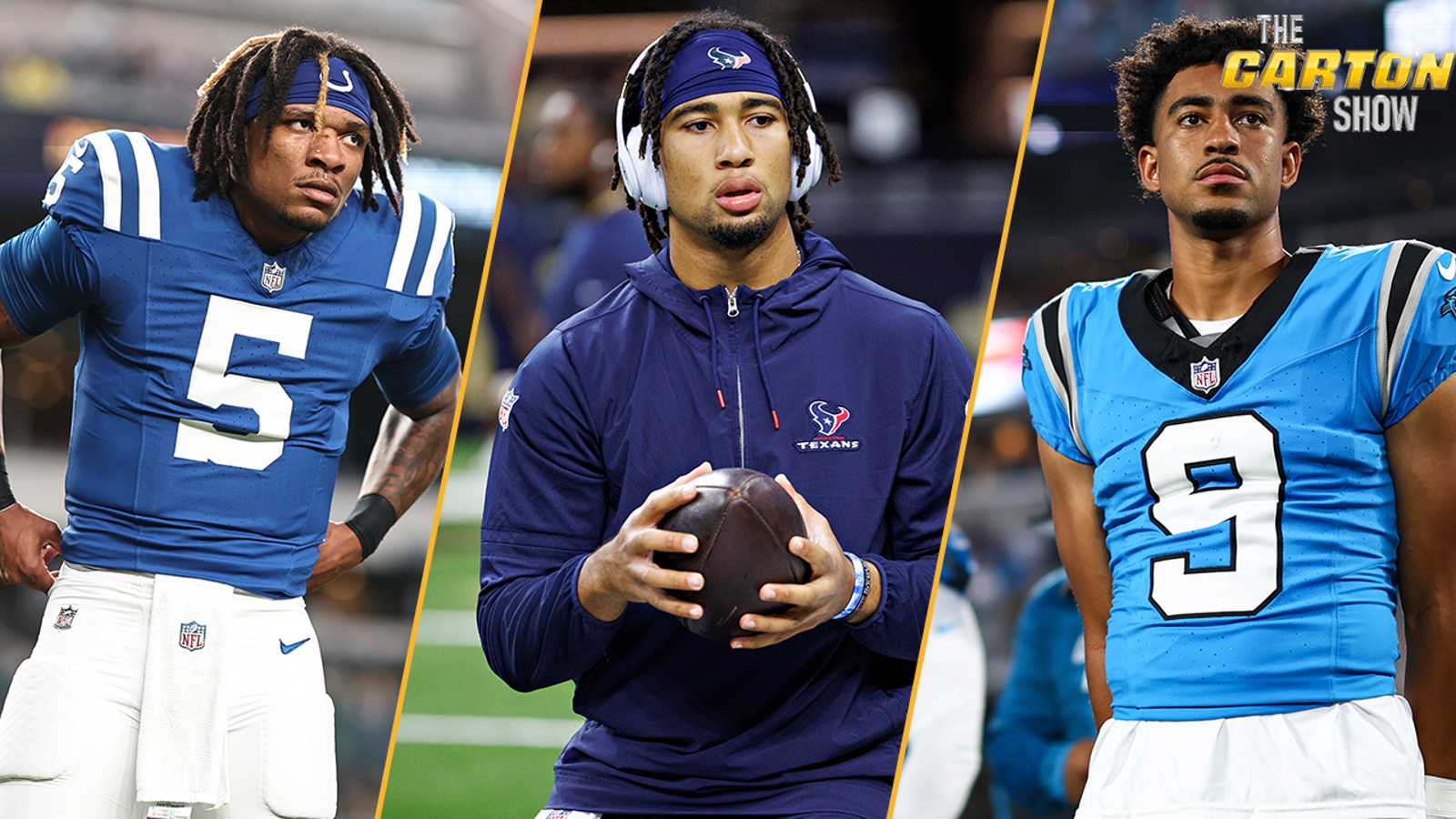 Anthony Richardson, C.J. Stroud, Bryce Young: Best rookie QB this season?