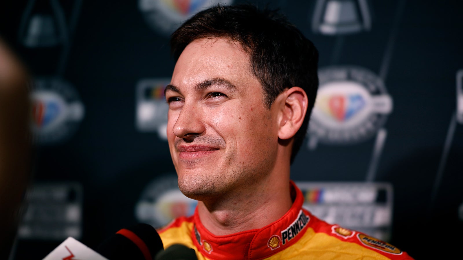 Last year's champ Joey Logano discusses being a playoff underdog