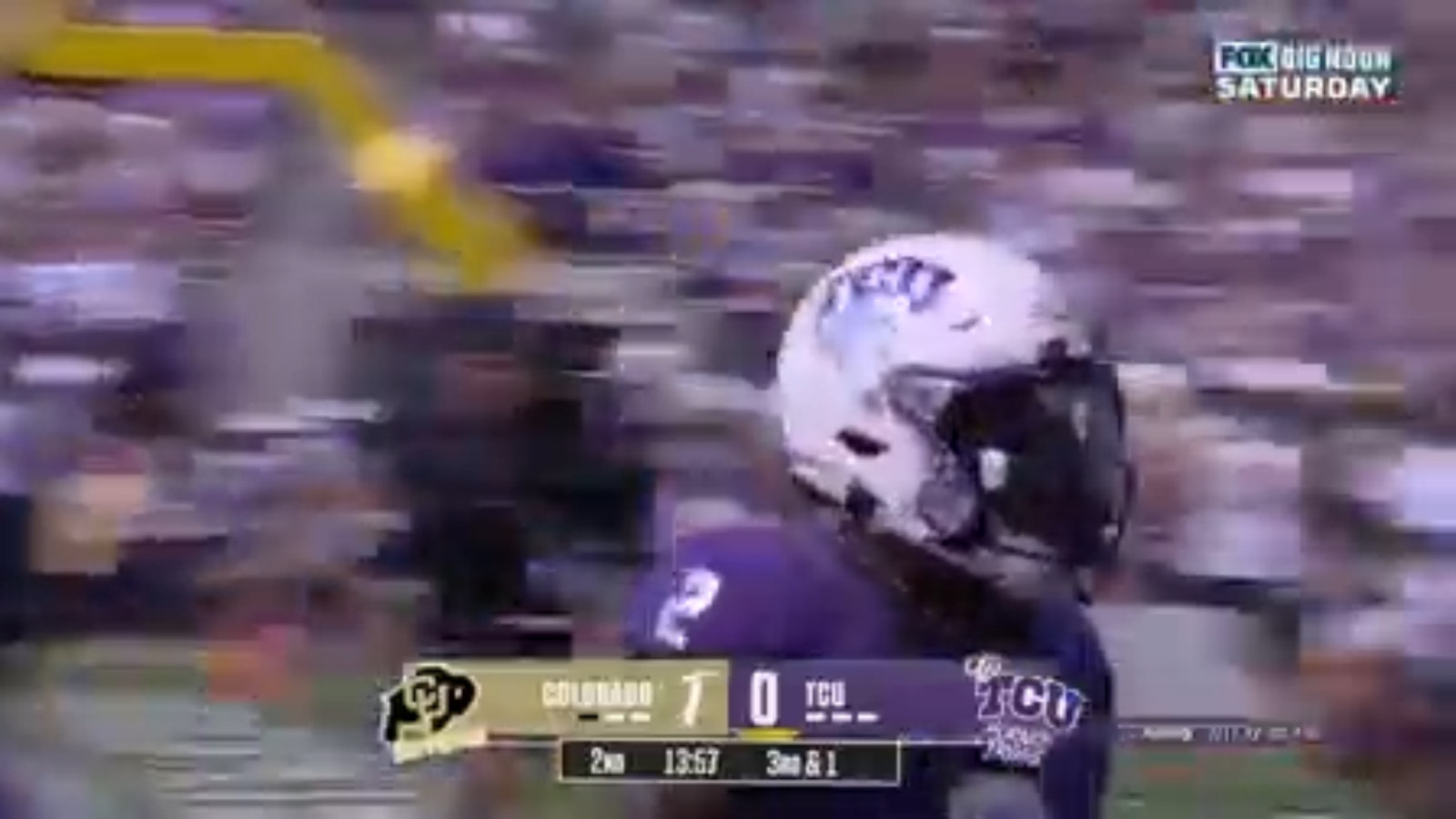 After blocked field goal, Trey Sanders scores to tie it