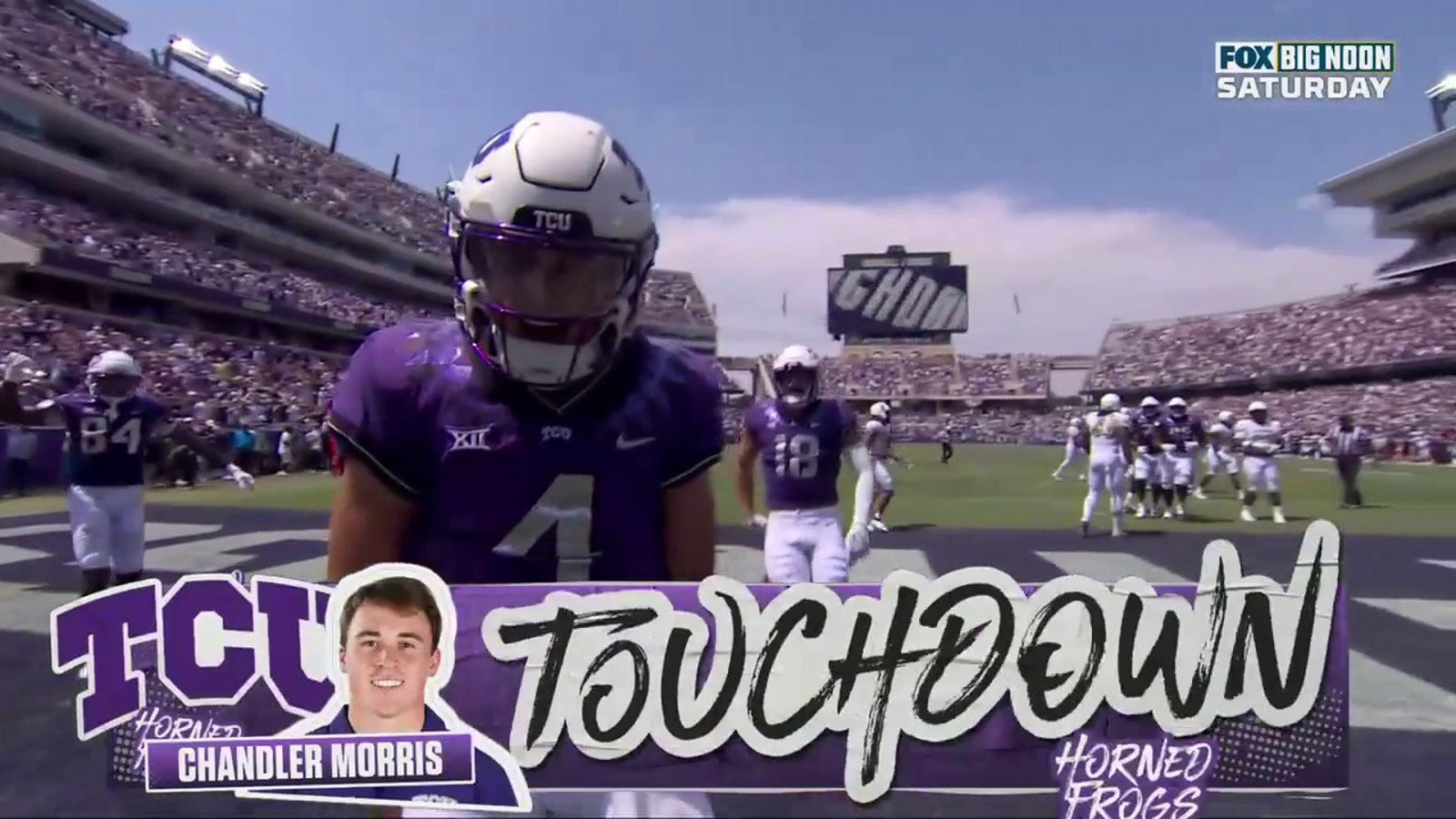 TCU's Chandler Morris deceives Colorado's defense on electric TD!