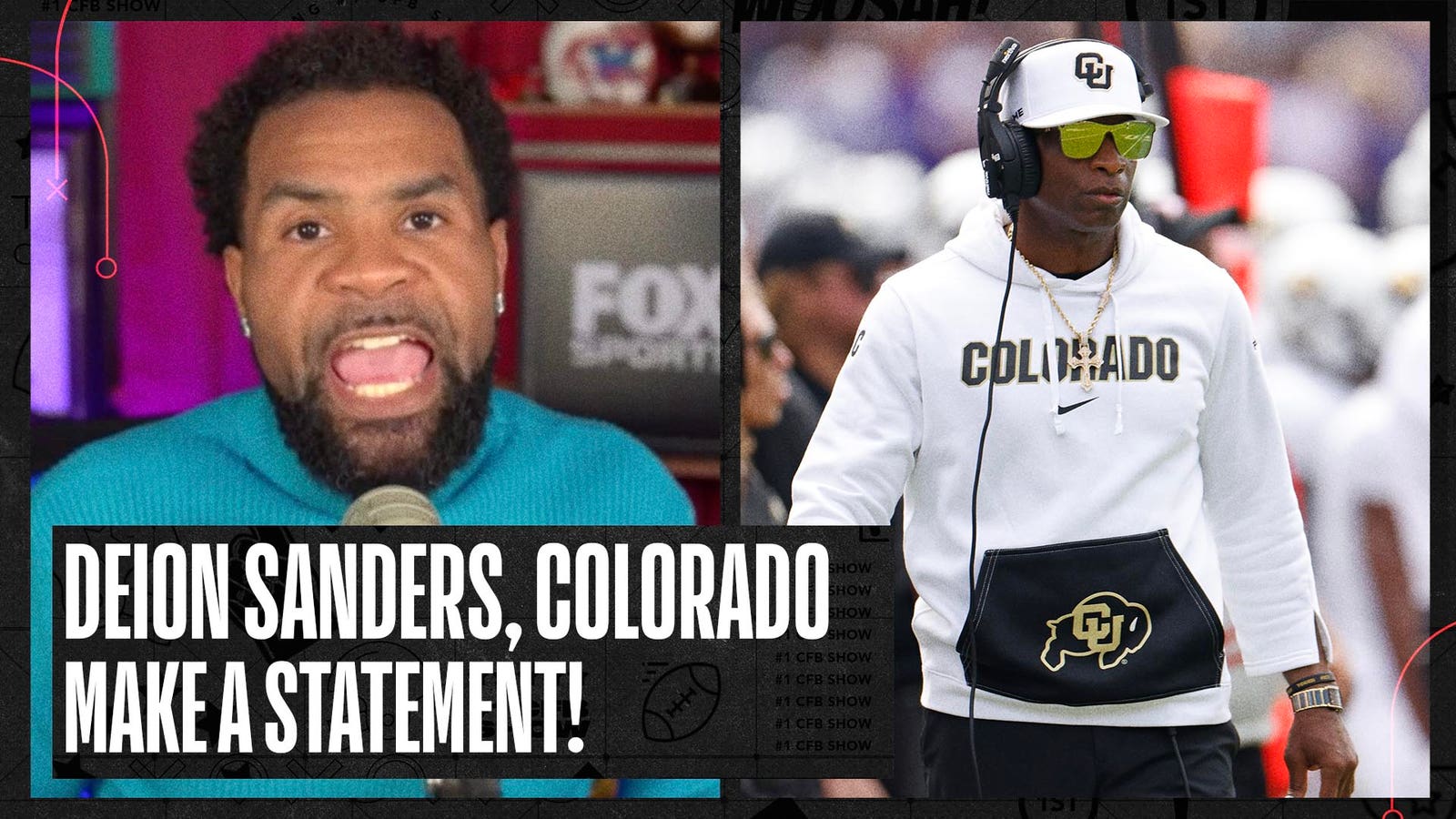 RJ Young reacts to Deion Sanders, Colorado's upset victory over No. 17 TCU 