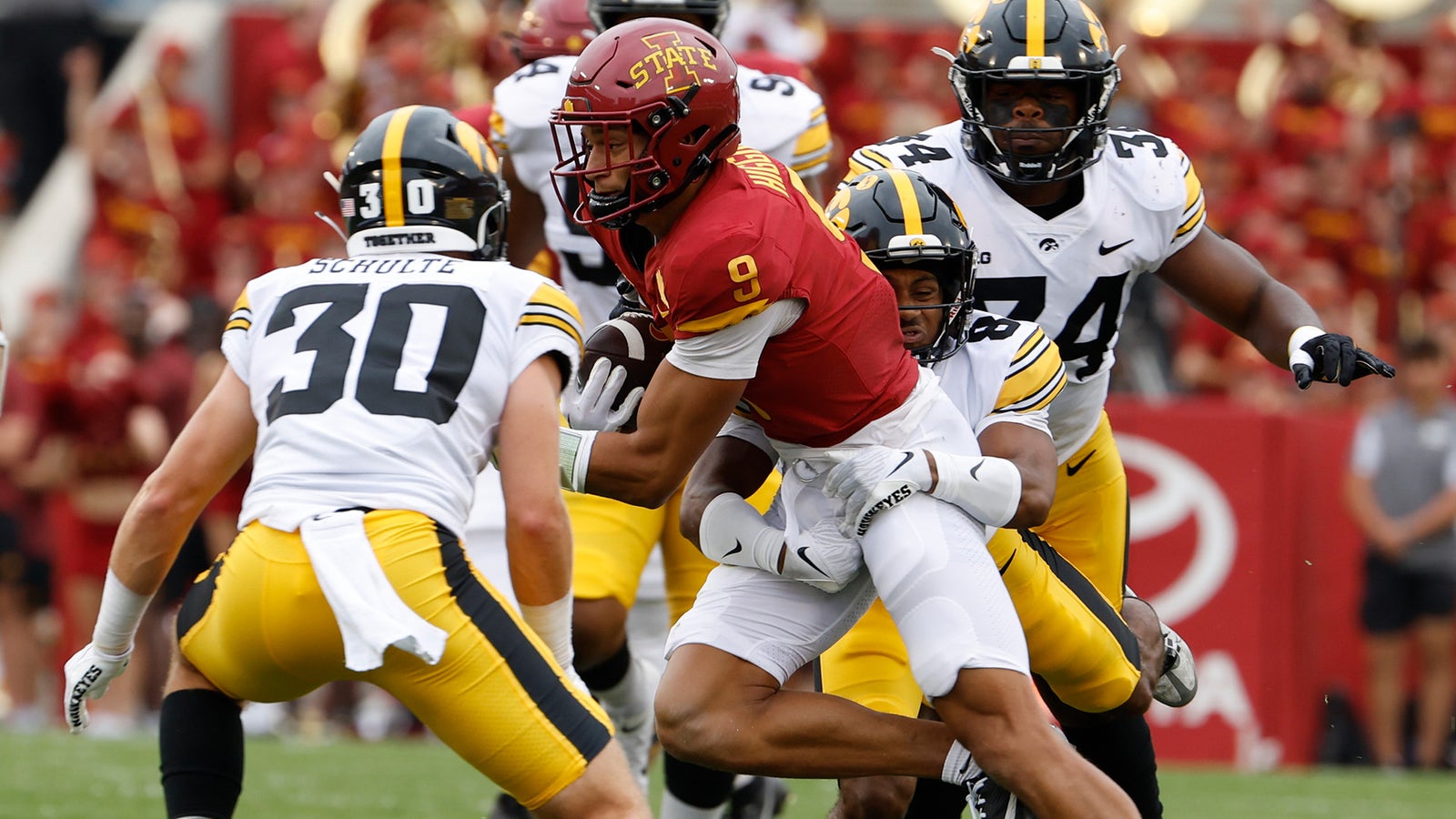 Iowa Hawkeyes vs. Iowa State Cyclones Highlights