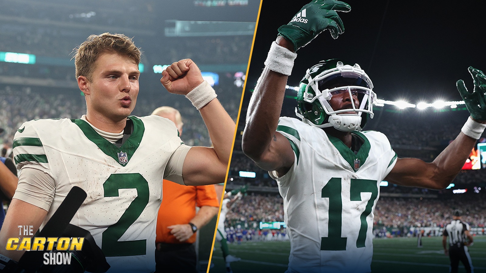 Jets overcome loss of Aaron Rodgers to stun Bills in OT