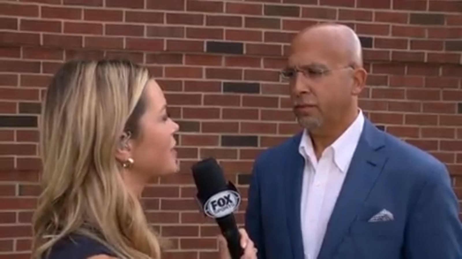 Penn State HC James Franklin talks to Jenny Taft about his pregame expectations vs. Illinois | Big Noon Kickoff