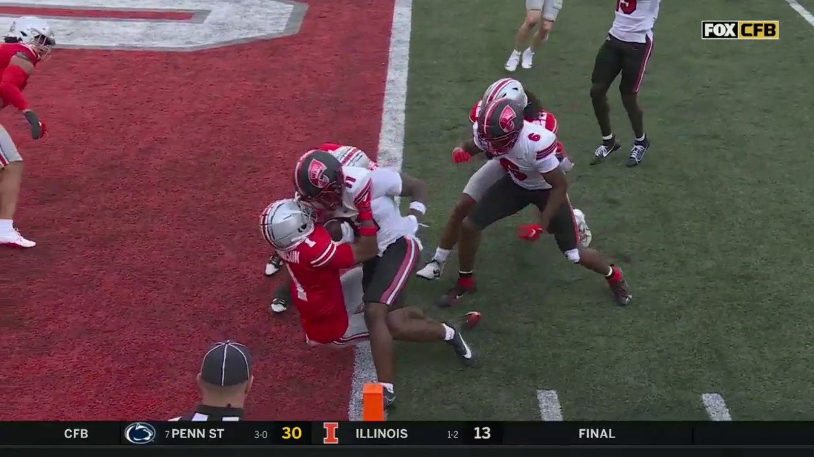 Austin Reed connects with Malachi Corley for a 2-yard touchdown.