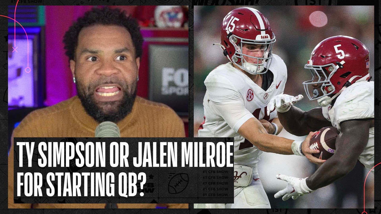 Is Ty Simpson or Jalen Milroe the answer for Alabama's Quarterback woes? 