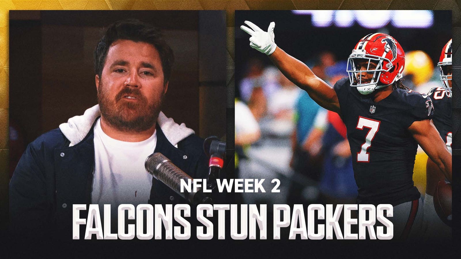 Dave Helman analyzes Bijan Robinson, Falcons' comeback win over Jordan Love, Packers