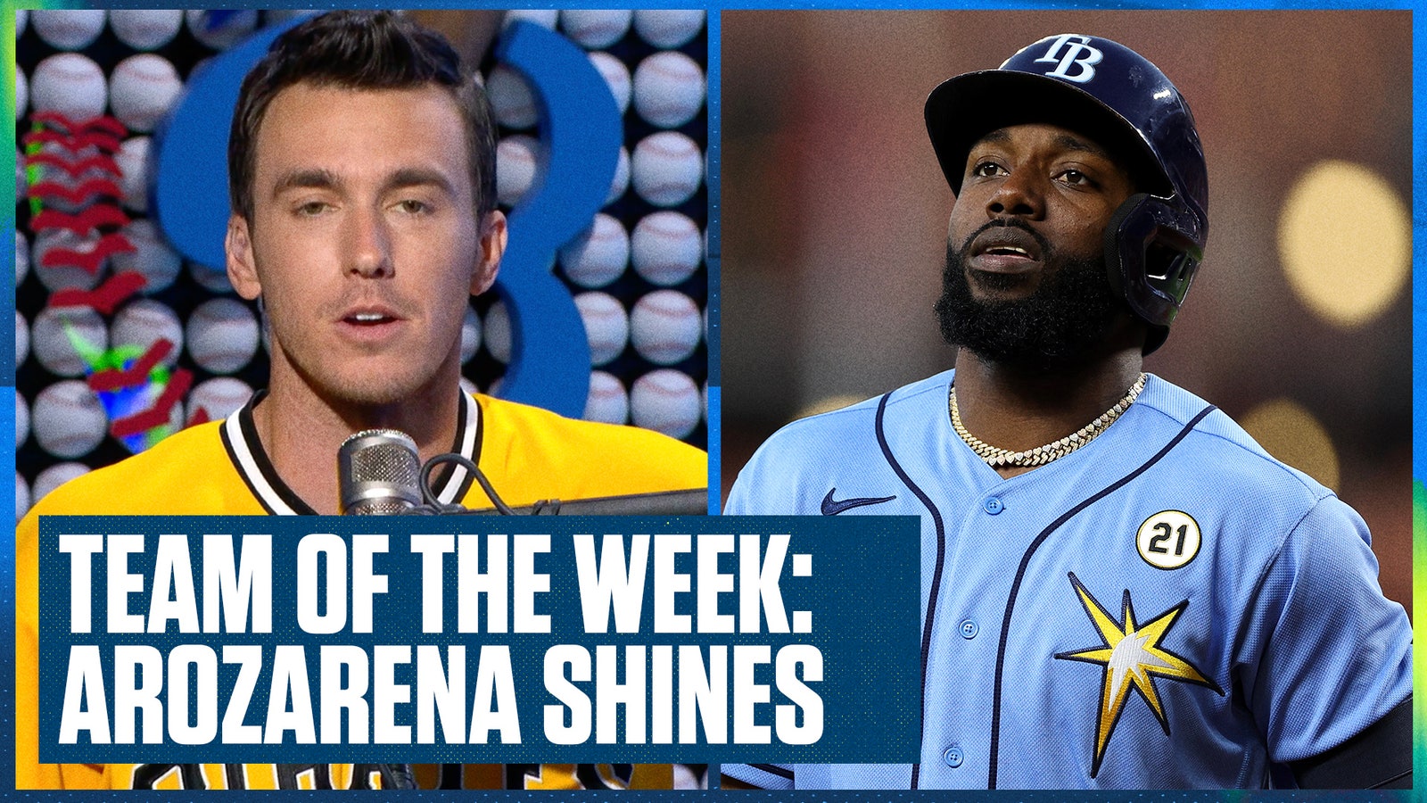 Tampa Bay Rays' Randy Arozarena headlines Ben's Team of the Week