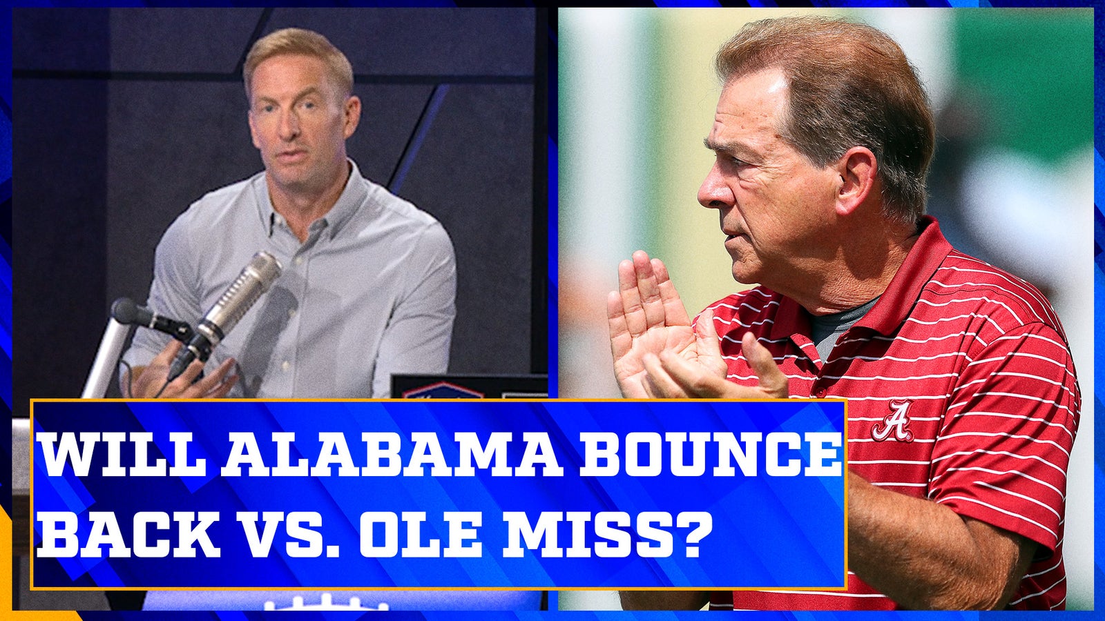 Can Nick Saban and the tide survive Lane Kiffin and the Rebels? 