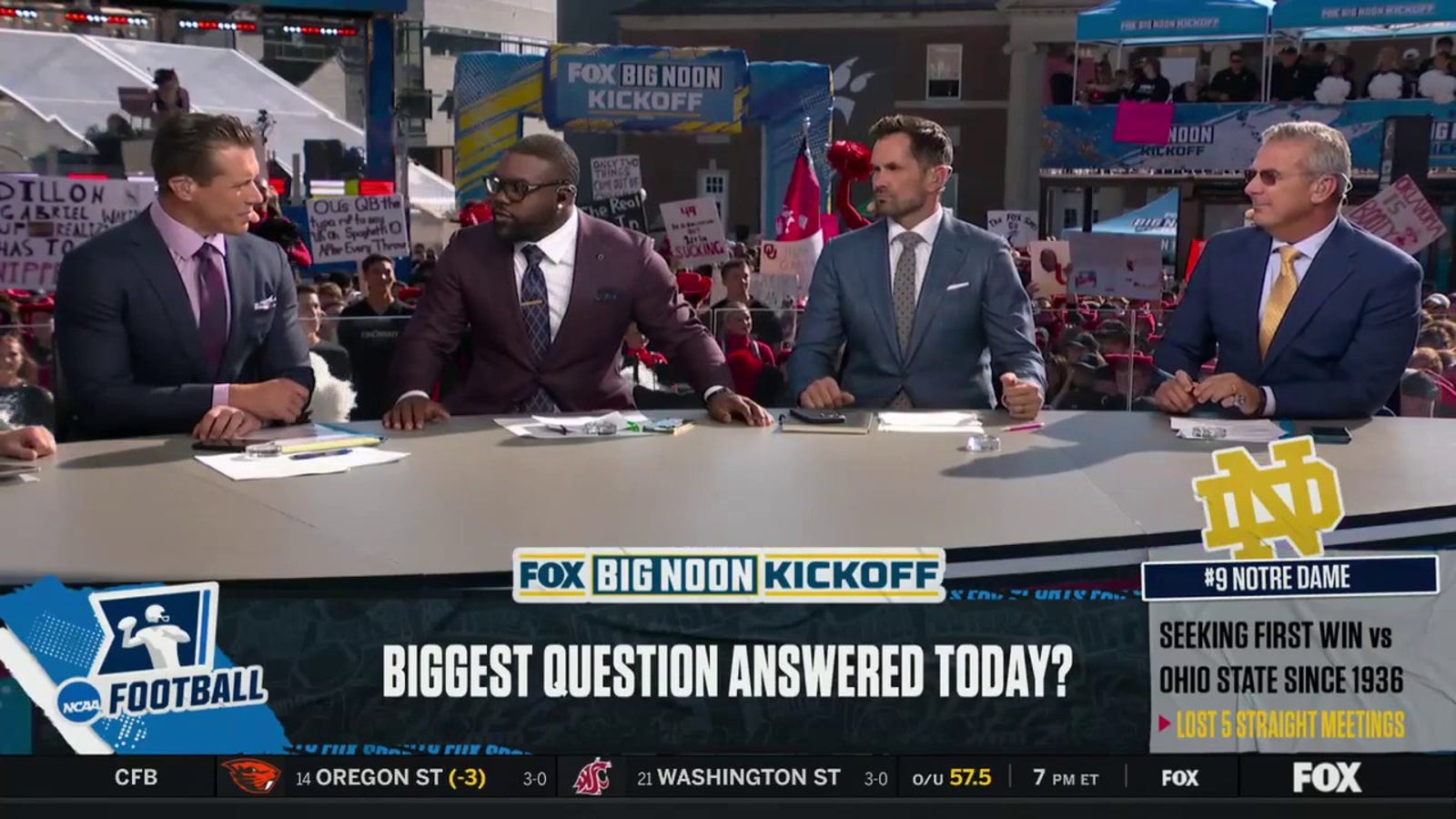 'Big Noon Kickoff' crew previews huge weekend