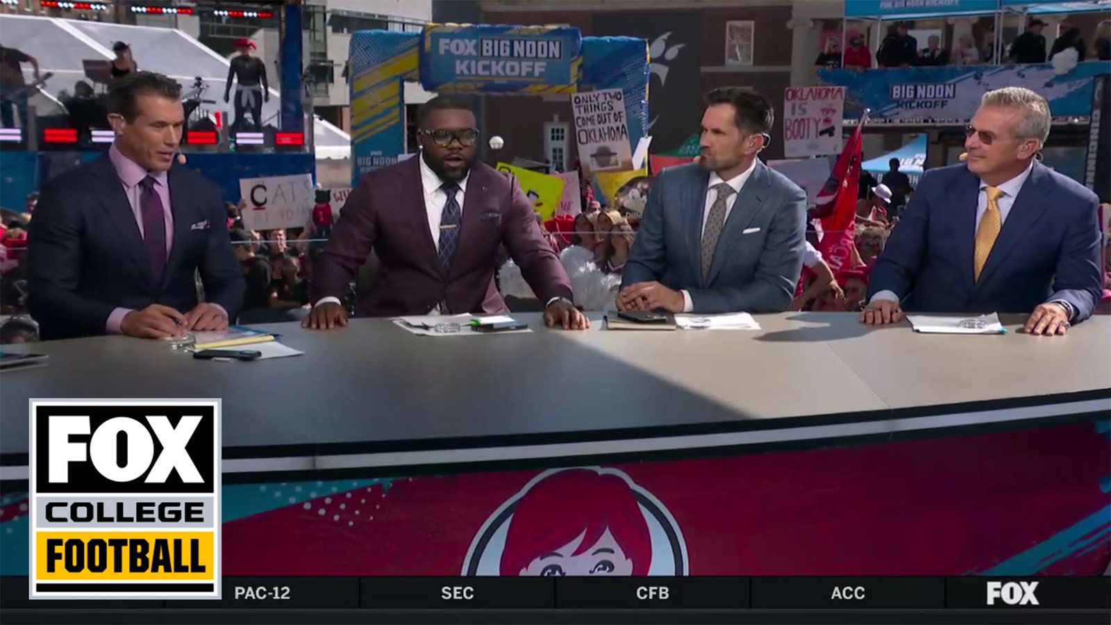 'Big Noon Kickoff' crew give their top four teams so far this college football season