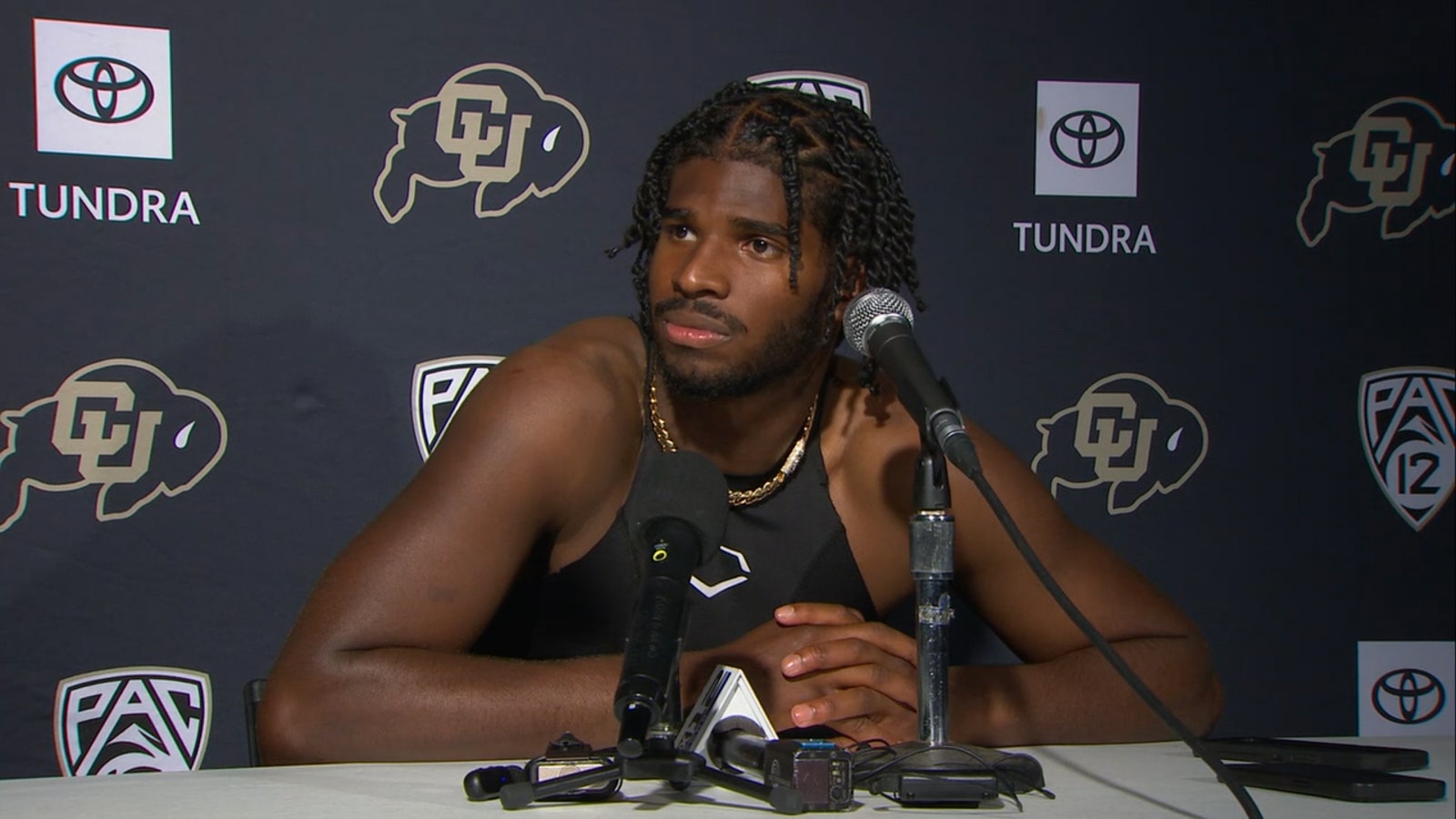 Colorado QB Shedeur Sanders shares thoughts after loss to Oregon