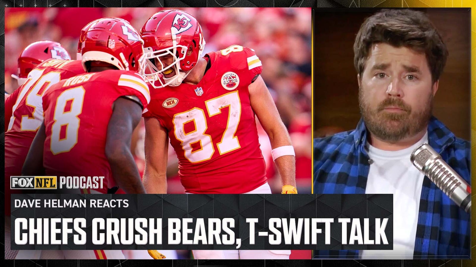 Chiefs crush Bears with Taylor Swift in attendance