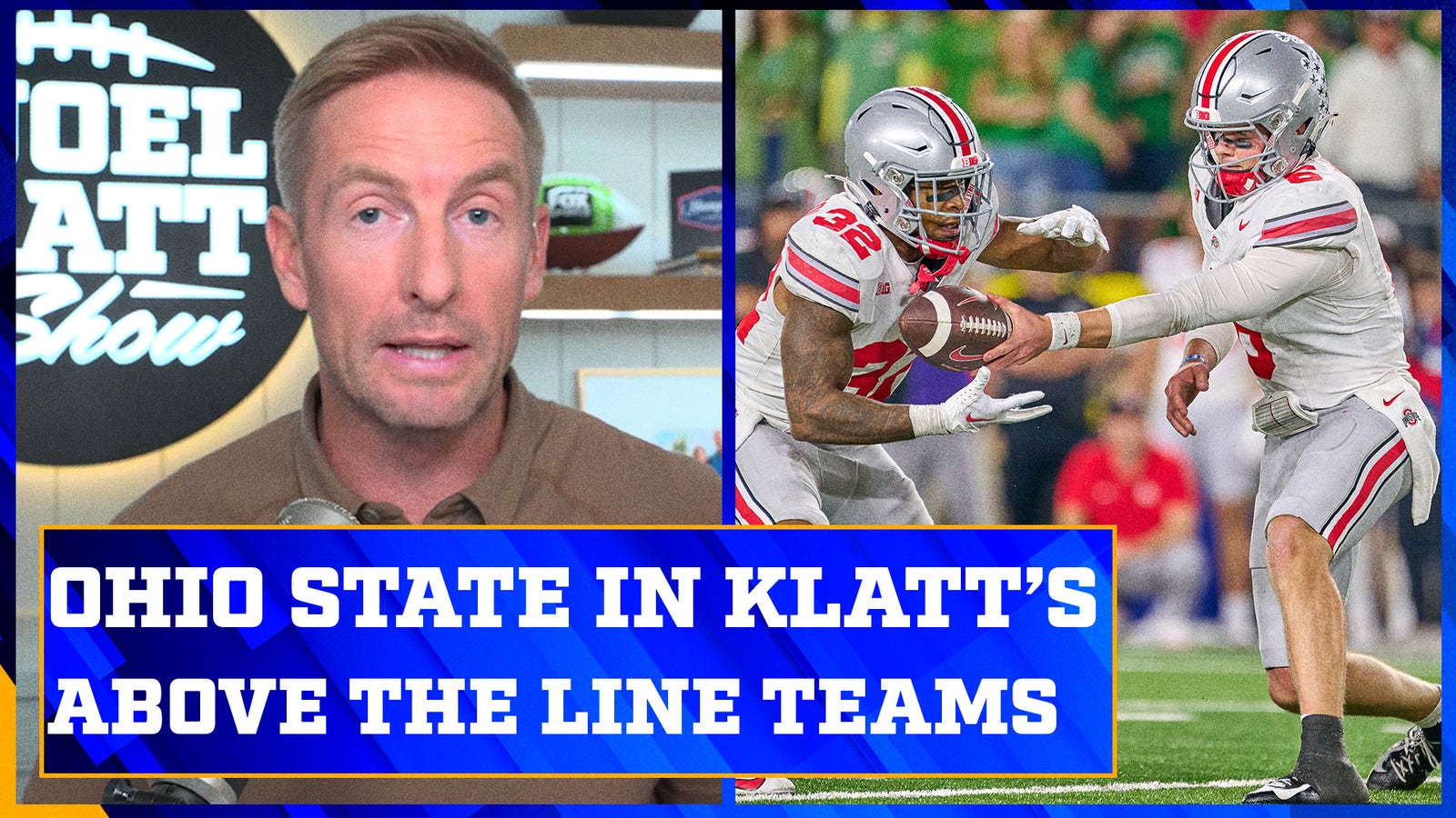 Georgia and Michigan land in Joel Klatt's above-the-line teams