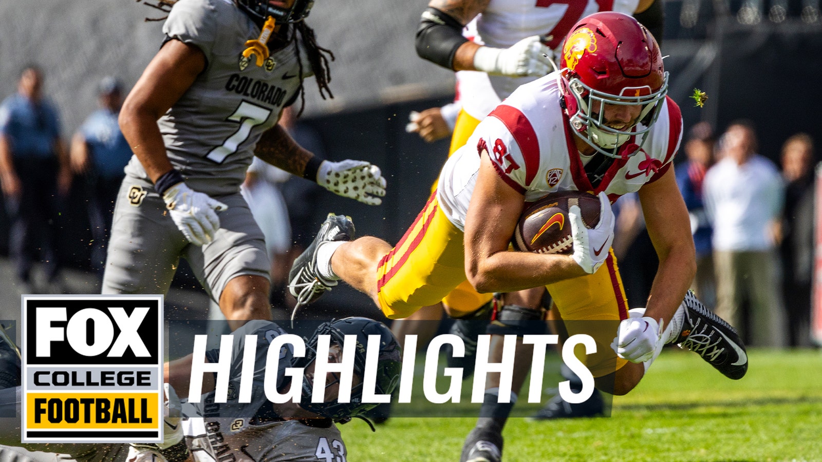 No. 8 USC Trojans vs. Colorado Buffaloes highlights