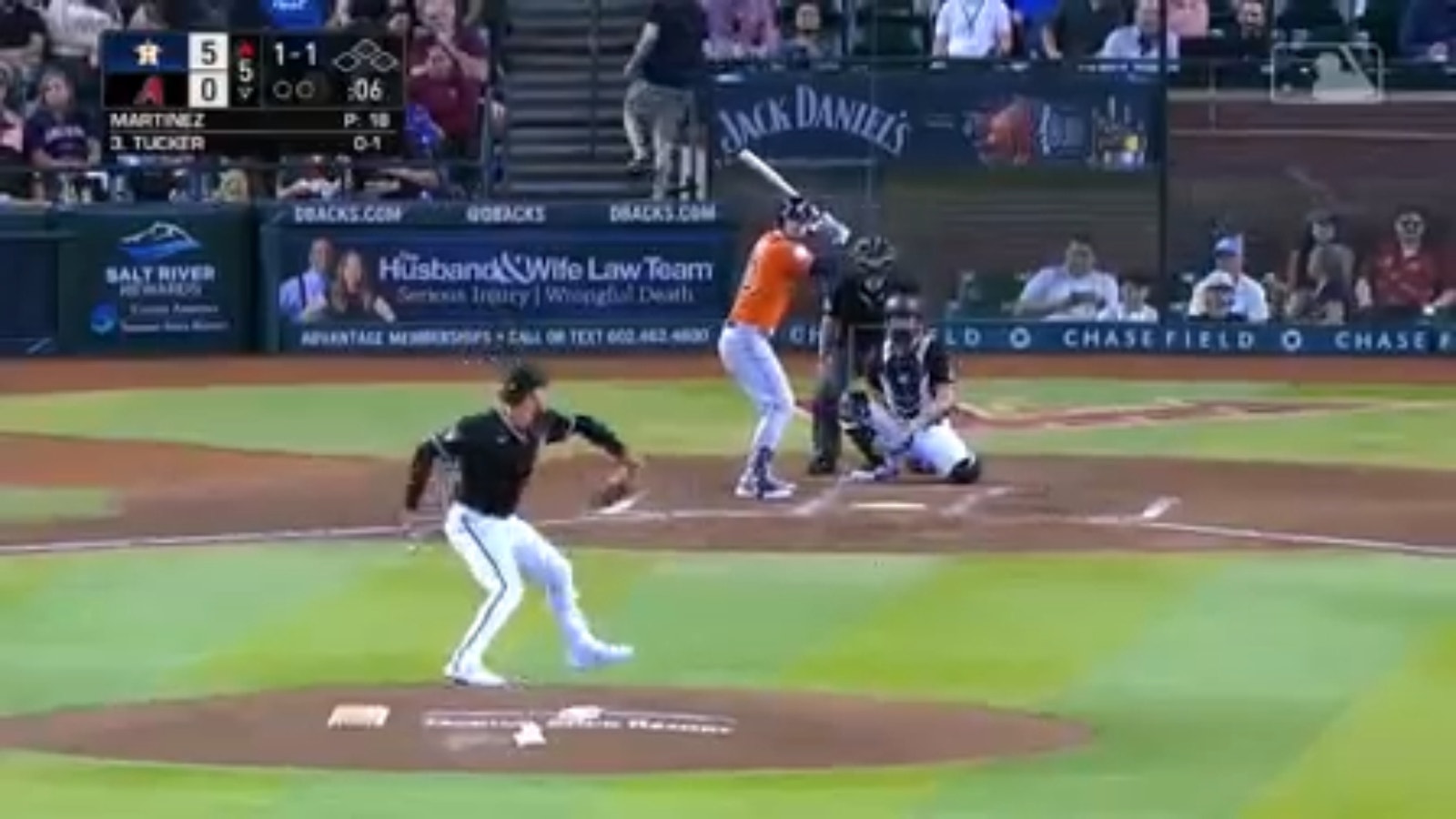 Highlights from Astros' 8-1 win over Diamondbacks on Sunday