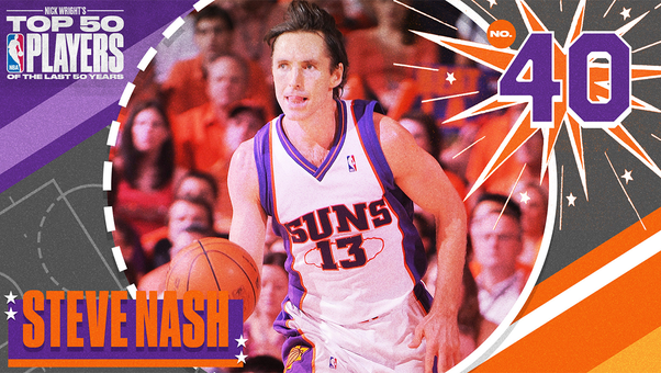 Steve Nash I No. 40 I Nick Wright's Top 50 NBA Players of the Last 50 Years I What's Wright?