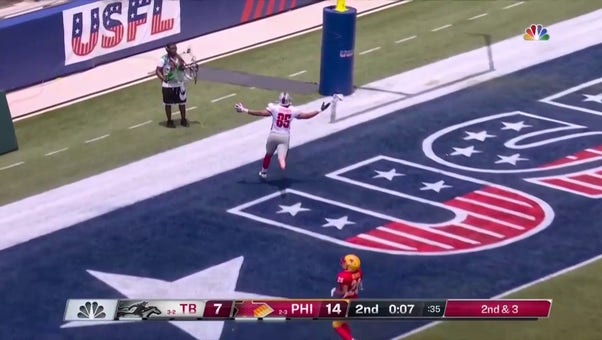Jordan Ta'amu hits Cheyenne O'Grady for a 37-yard touchdown