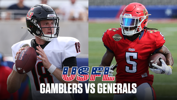 Generals beat Gamblers 26-25 in dramatic fashion