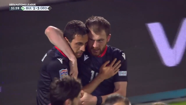 Budu Zivzivadze scores with ease to extend Georgia's lead over Bulgaria, 3-1