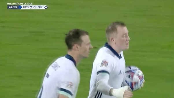 Shayne Lavery’s goal puts Northern Ireland back in the game vs. Kosovo