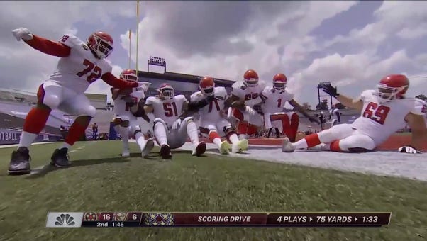 Generals' trickery leads to a Cameron Echols-Luper 24-yard TD