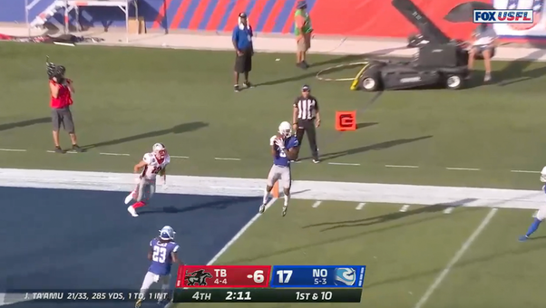 Breakers clinch a playoff spot after Adonis Alexanders' INT