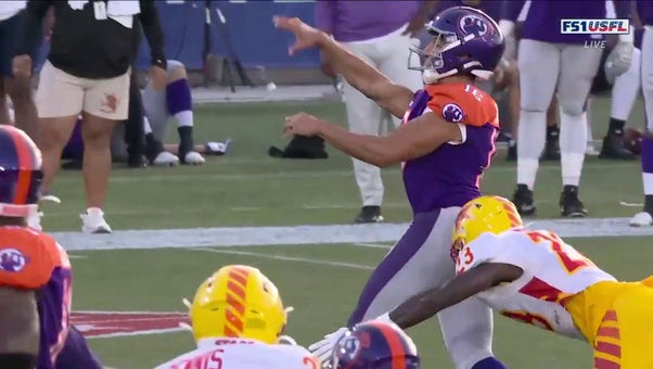 A fake field goal results in a Ramiz Ahmed 14-yard TD to Malcolm Howard