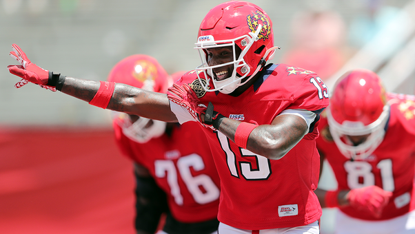 Alonzo Moore's 84 yards receiving and two touchdowns fuel Generals' 26-23 victory