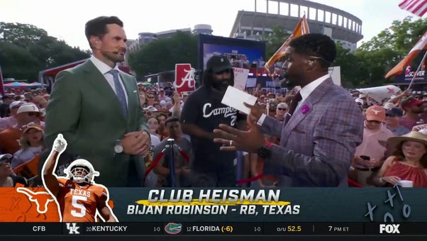 Texas ex RB Ricky Williams joins to talk heisman prospects of the Crimson Tide and Longhorns