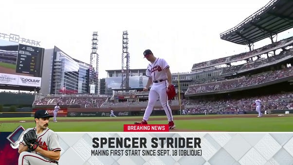 Braves' Spencer Strider to start game 3 of the NLDS according to Ken Rosenthal