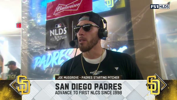 'We've taken down two Goliaths' -  Joe Musgrove joins the 'MLB on FOX Postgame' crew to talk Padres' stunning upset over the Dodgers 