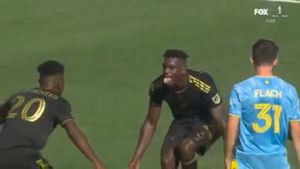 LAFC and Philadelphia Union are tied at 2 after Jesus Murillo and Jack Elliott's headers within minutes