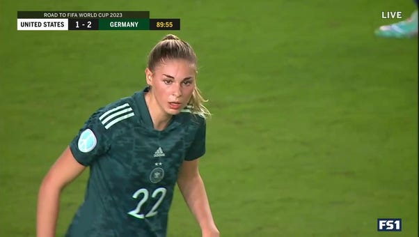 Jule Brand, Paulina Krumbiegel connect on impressive sequence in Germany's 2-1 victory over USWNT