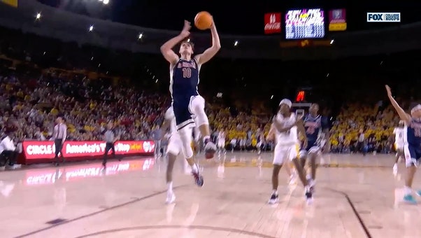 Ąžuolas Tubelis' 21 points fuels No. 5 Arizona's victory over Arizona State