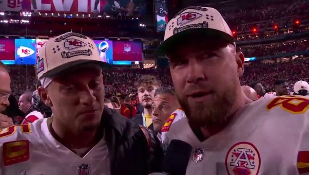 'Put some respect on our name'  - Patrick Mahomes and Travis Kelce after leading Chiefs to comeback win in Super Bowl LVII