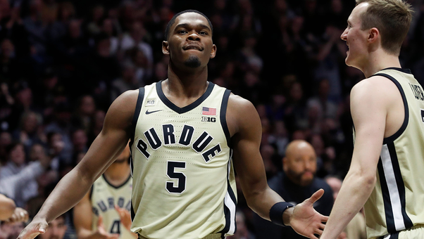 Purdue's Brandon Newman leads all scorers with 19 points in Boilermakers' 76-71 win over Illinois