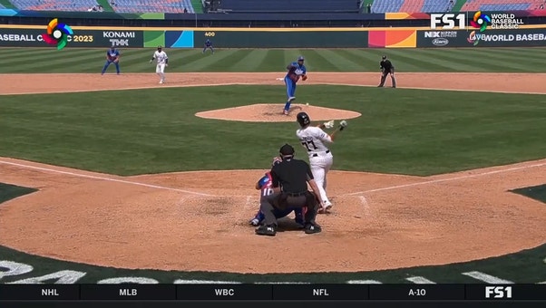 Josh Palacios, Chadwick Tromp hit key RBI singles to help Netherlands grab a 4-1 lead against Cuba