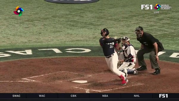 Matej Mensik's RBI double helps the Czech Republic trim the deficit against Republic of Korea
