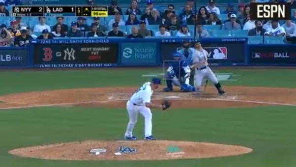 Yankees' Anthony Volpe SMASHES a two-run home run to solidify their victory over the Dodgers