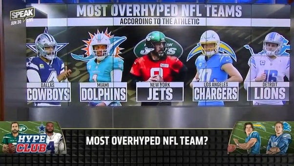 Jets labelled ‘most overhyped’ & Seahawks considered ‘most overlooked’ NFL teams | NFL | SPEAK